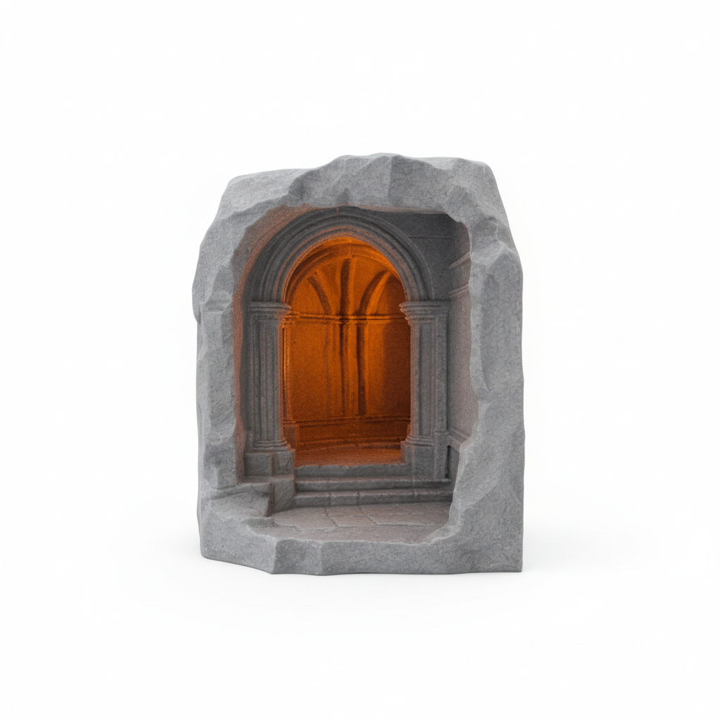 Front view with lighting