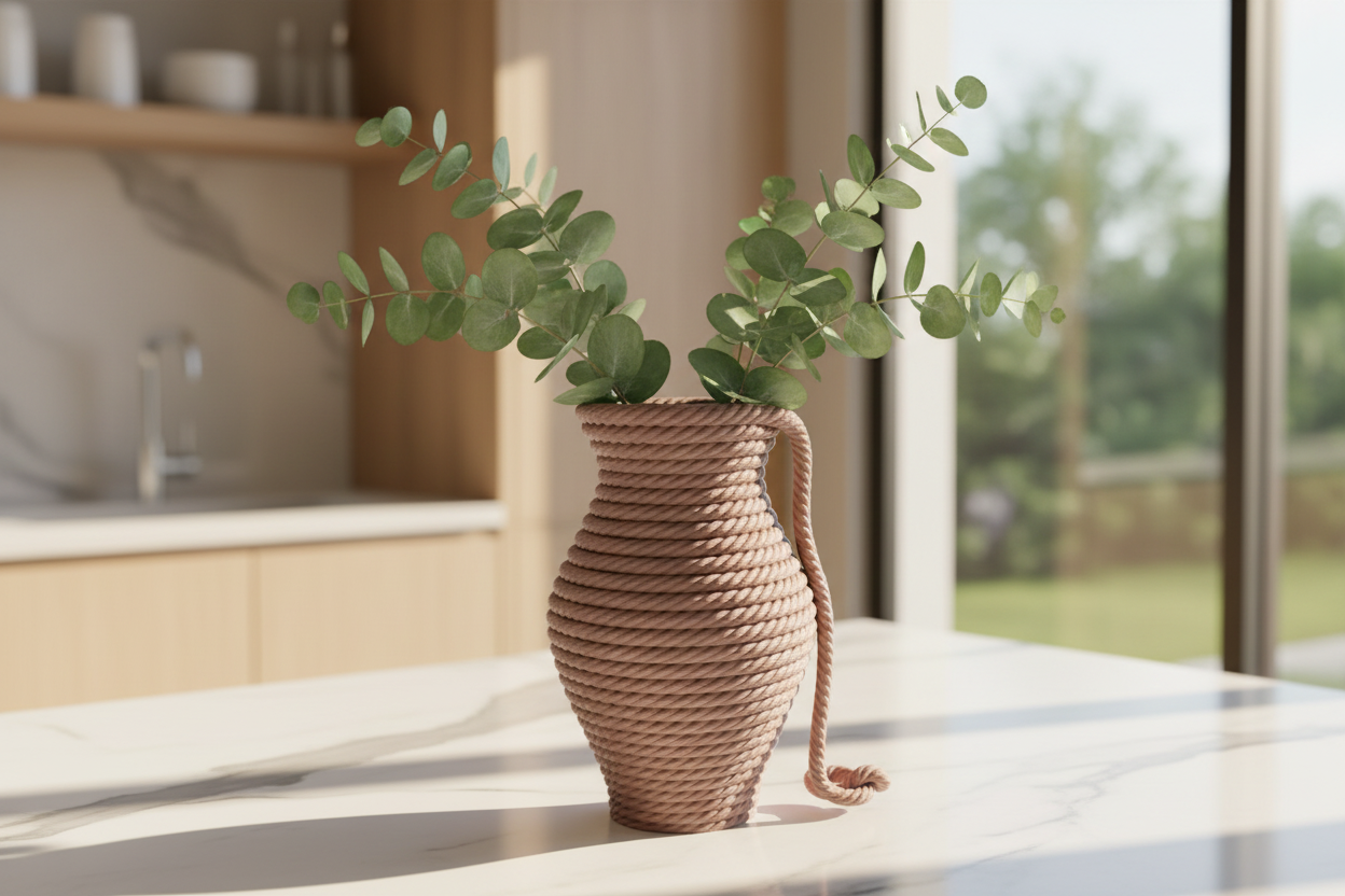 Modern kitchen setting