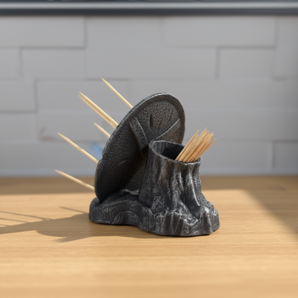 Three-quarter back view