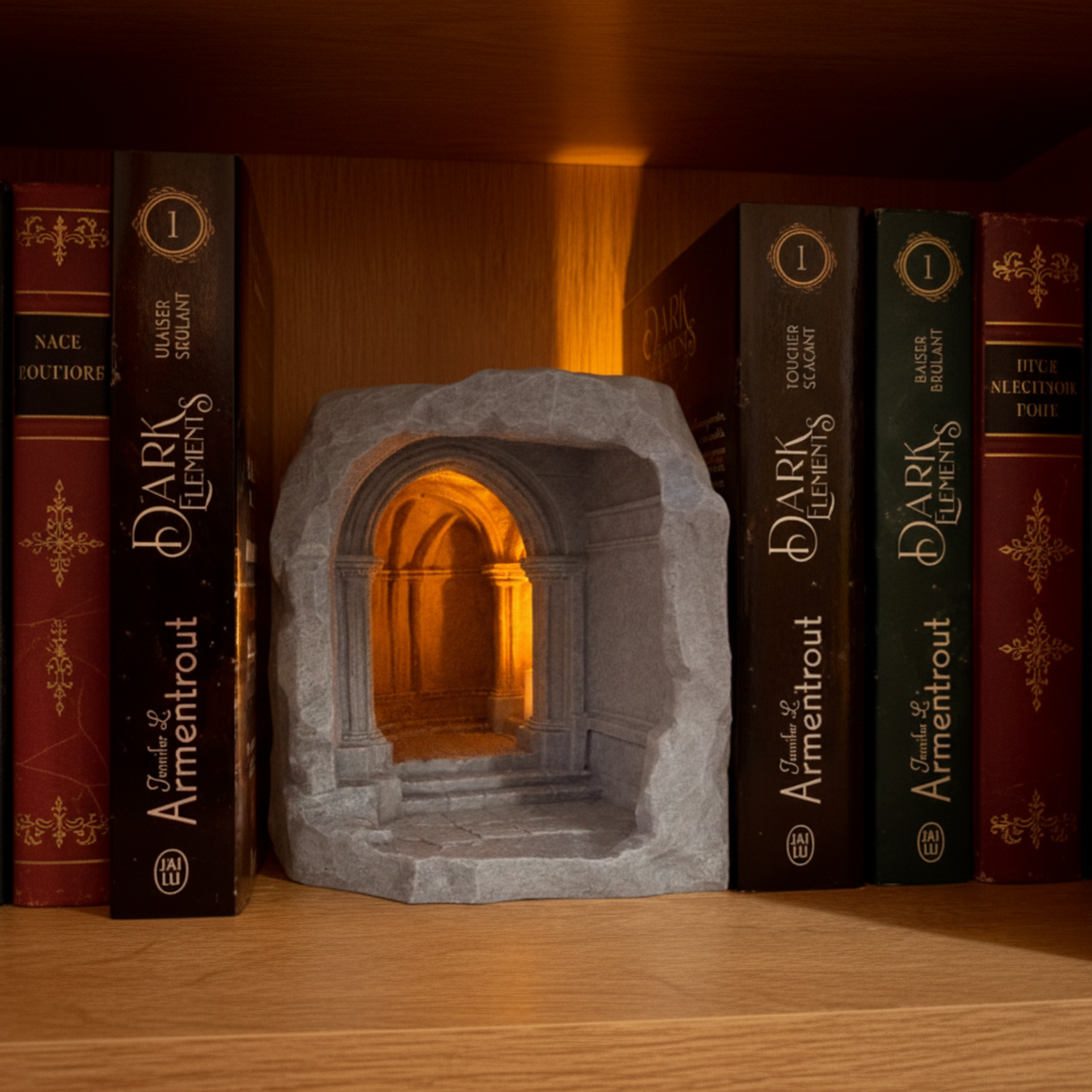 Vintage leather-bound books